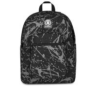 Invicta Mochila escolar doble compartimento Dial Fantasy, gris, bolsillo porta botella, bolsillo para PC 14", Maxi capacidad, mochila escolar, niño y niño, gris, Talla única, Moderno