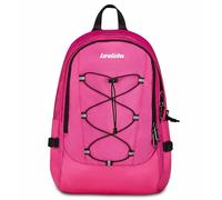 Invicta Mochila escolar Invict-Act Smart, rosa, doble compartimento con bolsillo para PC y bolsillo para botella, 23 l, escuela secundaria y superior, mochila para niña, Rosa, Talla única