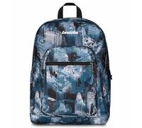 Invicta Mochila escolar Jelek, azul, doble compartimento con bolsillo para PC y bolsillo para botella, 34 l, escuela media y superior, mochila para niño, turquesa, Talla única