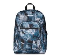 Invicta Mochila escolar Jelek, azul, doble compartimento con bolsillo para PC y bolsillo para botella, 34 l, escuela media y superior, mochila para niño, turquesa, Talla única