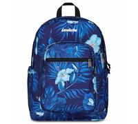 Invicta Mochila escolar Jelek, azul, doble compartimento con bolsillo para PC y bolsillo para botella, 34 l, escuela media y superior, mochila para niña
