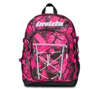 Invicta Mochila escolar Jelek Fantasy, morado, doble compartimento superespacioso con bolsillo para PC o tableta, bolsillo porta botella y bolsillo con organizador, viaje, violeta, Talla única,