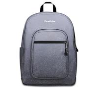 Invicta Mochila escolar Jelek Fantasy Shine, gris, efecto purpurina, 34 L, doble compartimento, bolsillo con organizador, bolsillo para PC, bolsillo para botella de agua, escuela secundaria y superior