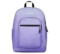Invicta Mochila escolar Jelek Fantasy Shine, lila, efecto purpurina, 34 L, doble compartimento, bolsillo con organizador, bolsillo para PC, bolsillo para botella de agua, escuela media y superior
