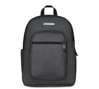 Invicta Mochila escolar Jelek, gris, doble compartimento con bolsillo para PC y bolsillo para botella, 34 l, escuela media y superior, mochila niño y niña, gris, Talla única