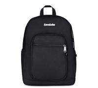 Invicta Mochila escolar Jelek, negra, doble compartimento con bolsillo para PC y bolsillo para botella, 34 l, escuela media y superior, mochila niño y niña, Negro , Talla única