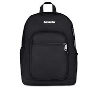 Invicta Mochila Escolar Jelek Negra Doble con Bolsa de PC y Botella de Agua, 34 l, Mochila Escolar Media y Superior, Mochila para niños y niñas