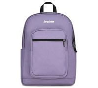 Invicta Mochila escolar Jelek Shine, lila, 34 L, efecto purpurina, doble compartimento, bolsillo interior con organizador, bolsillo para PC, bolsillo para botella de agua, escuela secundaria y
