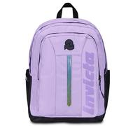 Invicta - Mochila escolar Jelek Up LED, color morado, mochila doble compartimento superespaciosa con bolsillo para PC o tableta, bolsillo para botella y bolsillo con organizador, escuela secundaria