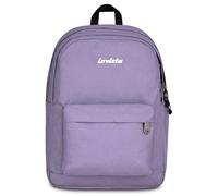 Invicta Mochila escolar Lab Shine, lila, 27 L, efecto purpurina, doble compartimento, bolsillos laterales portabotellas, bolsillo interior con organizador, compartimento para PC, escuela media y