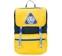 Invicta Mochila, JOLLY VINTAGE Mochila, Mochila Casual, Para la oficina, viajes de un día y desplazamientos, Para la escuela, el deporte y el tiempo libre, 13'' Funda para portátil, Amarillo/Azul