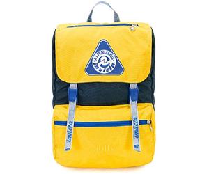 Invicta Mochila JOLLY ALPINISMUS SPECIAL, Amarillo y Azul - Mochila de Negocio, Trabajo, Diario, Viaje, Escolares, para hombres, mujeres, adolescentes - Bolsillo Interior para Portátil - Mochila Viaje