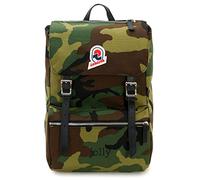 Invicta Mochila JOLLY CAMOUFLAGE, Verte - Mochila de Negocio, Trabajo, Diario, Viaje, Escolares, para hombres, mujeres y adolescentes - Bolsillo Interior para Portátil - Mochila Viaje