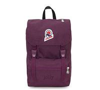 Invicta Mochila JOLLY SOLID 2T, Morado - Mochila de Negocio, Trabajo, Diario, Viaje, Escolares, para hombres, mujeres y adolescentes - Bolsillo Interior para Portátil - Mochila Viaje