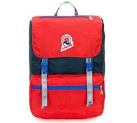 Invicta Mochila, JOLLY VINTAGE Mochila, Mochila Casual, Para la oficina, viajes de un día y desplazamientos, Para la escuela, el deporte y el tiempo libre, 13'' Funda para portátil, rojo/Azul