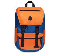 Invicta Mochila JOLLY X COLORBLOCK LEGACY GRS, Azul y Naranja - Mochila de Negocio, Trabajo, Diario, Viaje, Escolares, para hombres, mujeres y adolescentes - Bolsillo Interior para Portátil