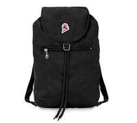 Invicta Mochila MINISAC Glossy INVICTA Vintage, Negro - Mochila de Negocio, Trabajo, Diario, Viaje, Escolares, para Hombres, Mujeres y Adolescentes - Mochila Plegable Ultraligera