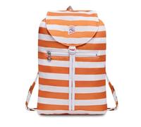 Invicta Mochila MINISAC NEXT VINTAGE, bicolor Blanco Y Naranja - Mochila de Negocio, Trabajo, Diario, Viaje, Escolares, para hombres, mujeres y adolescentes - Mochila Plegable Ultraligera