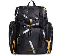 Invicta Mochila MONVISO URBAN INVICTA-9051/A CO-BRAND, Black Urban - Mochila de Negocio, Trabajo, Diario, Viaje, Escolares, para hombres, mujeres, adolescentes - Bols. Laterales y delantero cremallera