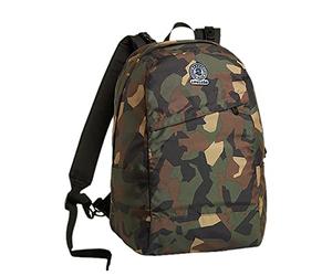 Invicta Mochila Reversible COMOUFLAJE TWIST RECYCLED, Verte y Negro - Bolso de Negocio, Trabajo, Diario, Viaje, Escolares, para hombres, mujeres y adolescentes - Mochila Viaje