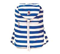 Invicta Mochila, VINTAGE NEXT; Mochila Minisac con Cordón, Mochila Casual, Unisex, 8 LT, Para viajes de un día y tiempo libre, con cinturón, plegable, Diseño italiano, bicolor Azul/Blanco