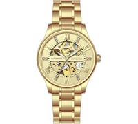 INVICTA Objet D Art 69115 Reloj de Hombre - Movimiento Automático - Acero Inoxidable con Esfera Dorada - 40 mm