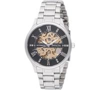 INVICTA Objet D Art 69118 Reloj para Hombre - Impermeable - Analógico - Movimiento Automático - Acero Inoxidable con Esfera Plata - 40mm