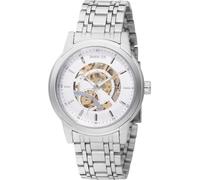 INVICTA Objet D Art 69122 Reloj de Hombre - Movimiento Automático - Acero Inoxidable con Esfera Plateada - 42 mm