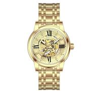 INVICTA Objet D Art 69129 Reloj de Hombre - Movimiento Automático - Acero Inoxidable con Esfera Dorada - 41 mm