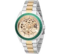 INVICTA Objet D Art 69454 Reloj para Hombre - Impermeable - Analógico - Movimiento Automático - Acero Inoxidable con Esfera Oro - 43mm