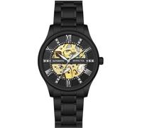 INVICTA Objet D Art 69505 Reloj para Hombre - Impermeable - Analógico - Movimiento Automático - Acero Inoxidable con Esfera Negro - 40mm