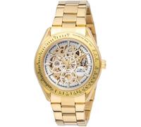 INVICTA Objet D Art 69597 Reloj de Hombre - Movimiento Automático - Acero Inoxidable con Esfera Blanca - 43 mm