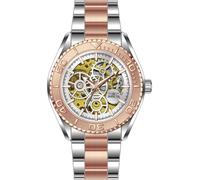 INVICTA Objet D Art 69763 Reloj de Hombre - Movimiento Automático - Acero Inoxidable con Esfera Plateada - 43 mm