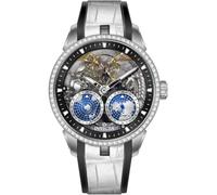 INVICTA Objet D Art 70194 Reloj de Hombre - Movimiento Automático - Acero Inoxidable con Esfera Plateada - 45 mm