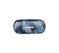 Invicta Portalápices escolar Lip, azul, bolsillo interior con cremallera y trabillas elásticas portalápices, accesorios para mochila, escuela media y superior, para niño y niña, turquesa, Talla única