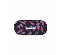 Invicta Portalápices escolar Lip, rosa, bolsillo interior con cremallera y trabillas elásticas portalápices, accesorios para mochila, escuela media y superior, para niño y niña, Rosa, Talla única