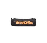 Invicta Portalápices, Loop Pencil Bag, Negro, Maxi Logo, Portalápices Escuela, Jet Black, DIMENSIONI: 20,5x4,5x4,5 cm, Escuela
