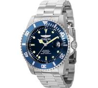 Invicta Pro Diver 36972 Reloj para Hombre - Impermeable - Analógico - Movimiento Automático - Acero Inoxidable con Esfera Negro - 44mm