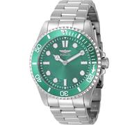 INVICTA Pro Diver 49695 Reloj para Hombre - Impermeable - Analógico - Movimiento Cuarzo - Acero Inoxidable con Esfera Azul - 43mm