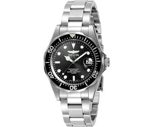 INVICTA Pro Diver 8932 Reloj - Impermeable - Analógico - Movimiento Cuarzo - Acero Inoxidable con Esfera Azul - 37mm
