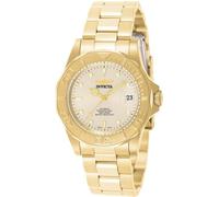 Invicta Pro Diver Reloj automático para hombre de acero inoxidable, Oro / Champán, 40 mm
