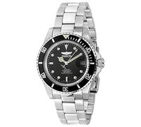 Invicta Pro Diver reloj automático para hombre de acero inxidable, Negro / Plata, 40 mm