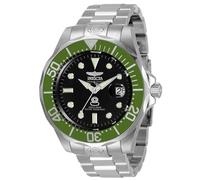 Invicta Grand Diver Reloj automático para hombre de acero inoxidable, Plata / Verde, 47 mm