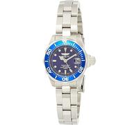 Invicta Pro Diver - Reloj de cuarzo de acero inoxidable para mujer, 24 mm