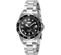 Invicta Pro Diver Reloj de cuarzo para hombre de acero inoxidable, 37 mm