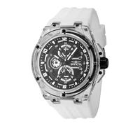 INVICTA Racing 48809 Reloj para Hombre - Impermeable - Analógico - Movimiento Cuarzo - plastico con Esfera Negro - 46mm