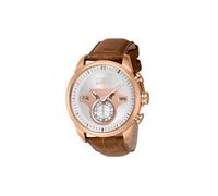 Invicta Reloj Analógico para Hombre de Cuarzo con Correa en Cuero 43618