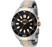 INVICTA Pro Diver 46319 Reloj para Hombre - Impermeable - Analógico - Movimiento Cuarzo - Acero Inoxidable con Esfera Oro - 43mm