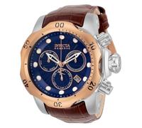 INVICTA Reserve - Venom 32957 Reloj para Hombre - Impermeable - Analógico - Movimiento Cuarzo - Acero Inoxidable con Esfera Negro - 54mm