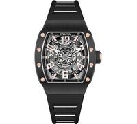INVICTA S1 Rally 69513 Reloj de Hombre - Movimiento Automático - Fibra de Carbono con Esfera Negra - 43 mm
